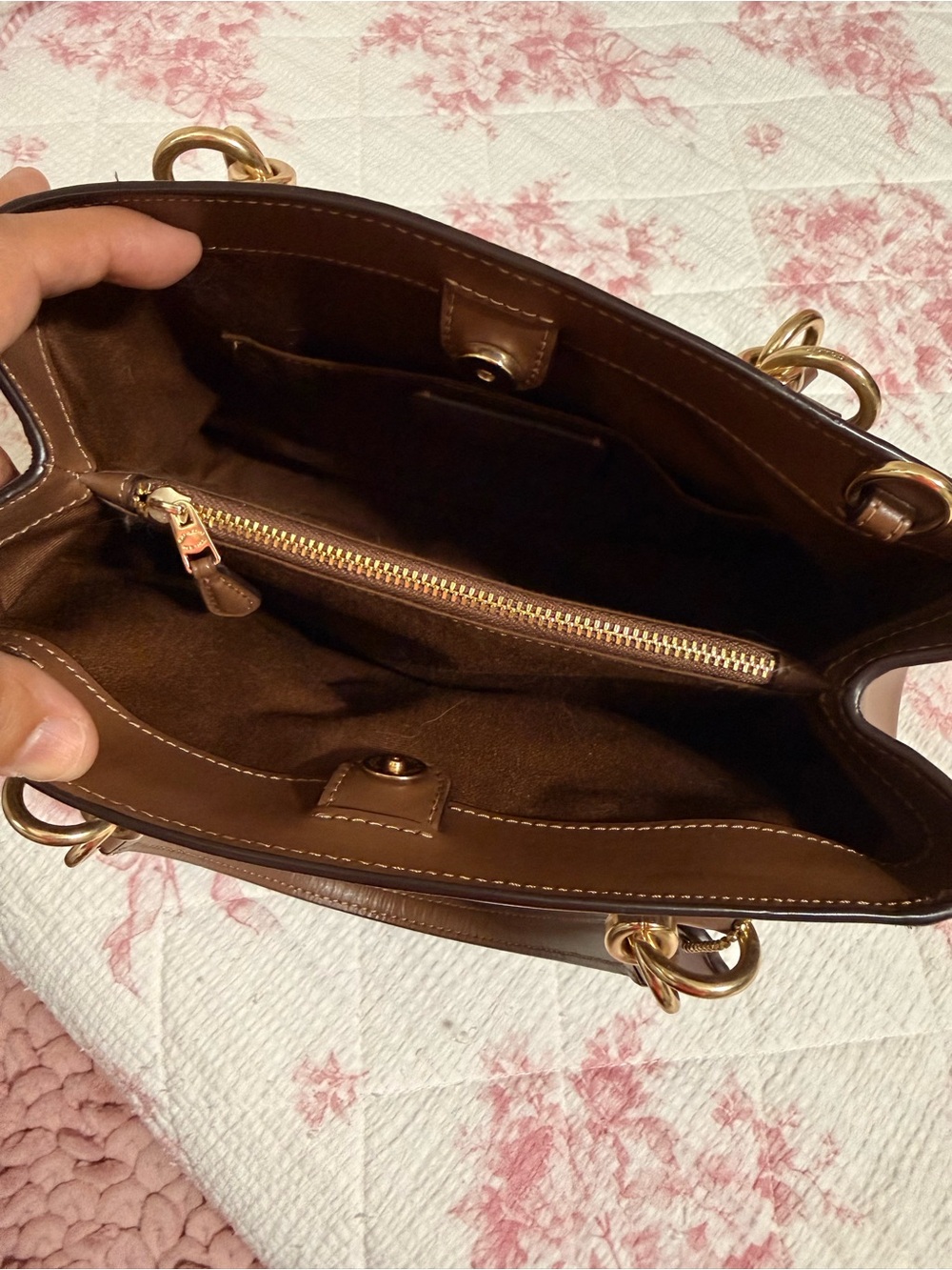 Coach Minetta Crossbody In Signature Brown Canvas Leather Monogram F39741 - Picture 9 of 10